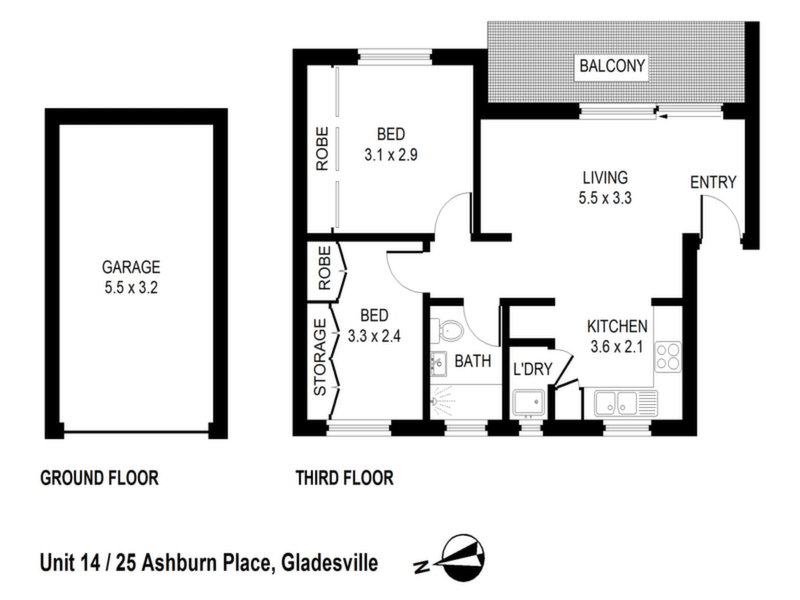 14/25-27 Ashburn Place, Gladesville Sold by Cassidy Real Estate - image 1