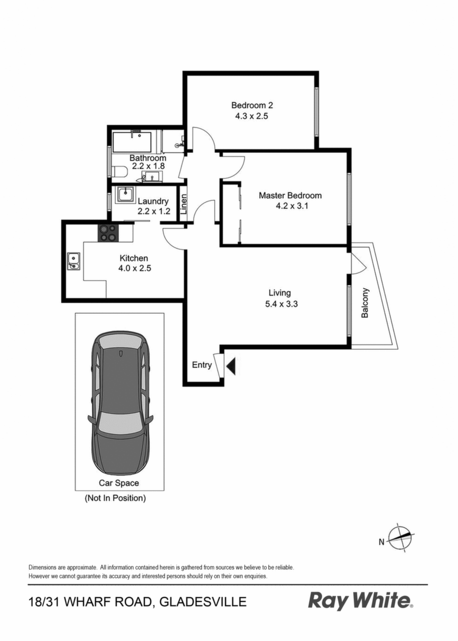 18/31 Wharf Road, Gladesville Sold by Cassidy Real Estate - image 1